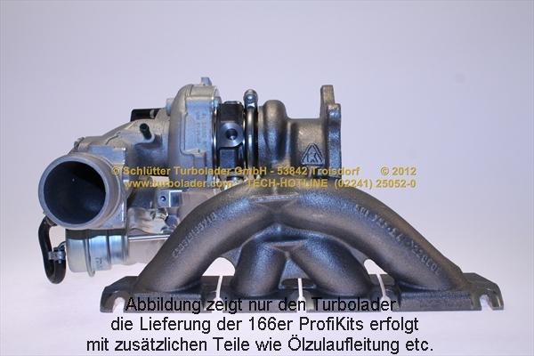 Schlütter Turbolader 166-09020 - Turbocompressore, Sovralimentazione autozon.pro