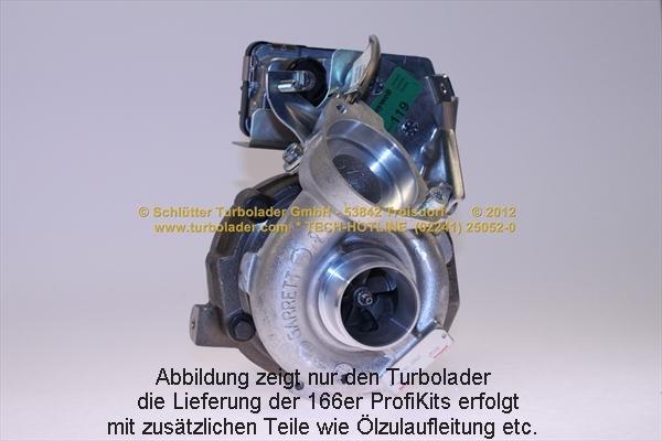 Schlütter Turbolader 166-07051 - Turbocompressore, Sovralimentazione autozon.pro