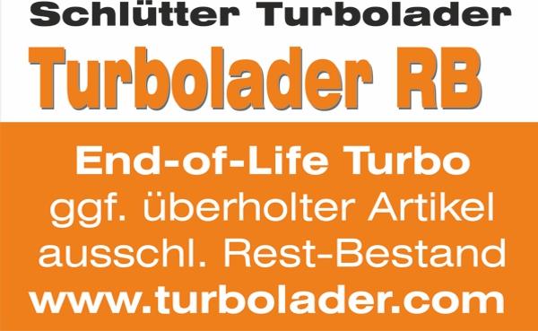 Schlütter Turbolader 186-09520_RB - Turbocompressore, Sovralimentazione autozon.pro