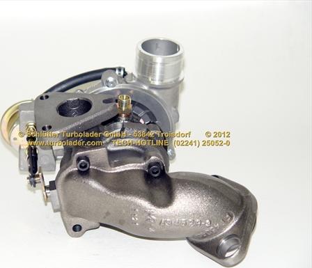 Schlütter Turbolader 172-00880 - Turbocompressore, Sovralimentazione autozon.pro