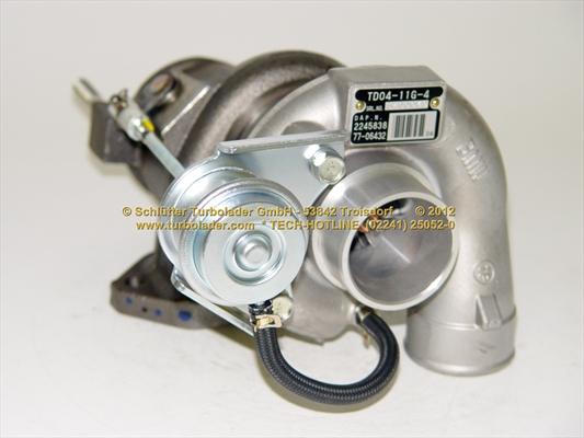 Schlütter Turbolader 172-02485 - Turbocompressore, Sovralimentazione autozon.pro