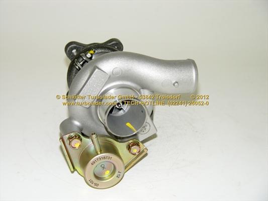 Schlütter Turbolader 172-02365 - Turbocompressore, Sovralimentazione autozon.pro