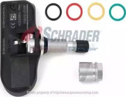 Schrader 4036 - Sensore ruota, Press. gonf. pneumatici-Sistema controllo autozon.pro