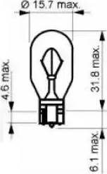 SCT-MANNOL 202402 - Lampadina, Luce retromarcia autozon.pro