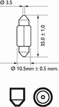 SCT-MANNOL 202099 - Lampadina, Luce di lettura autozon.pro