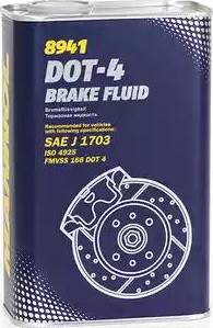 SCT-MANNOL Brake Fluid DOT-4 - Liquido freni autozon.pro