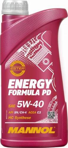 SCT-MANNOL Energy Formula PD 5W40 - Olio motore autozon.pro