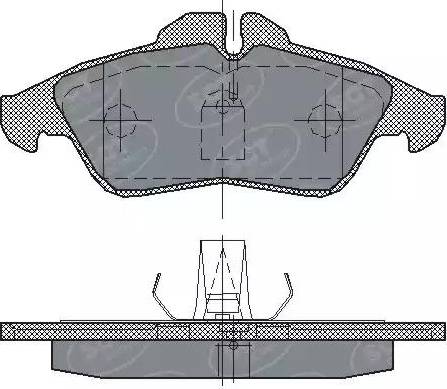 SCT-MANNOL SP 177 PR - Kit pastiglie freno, Freno a disco autozon.pro