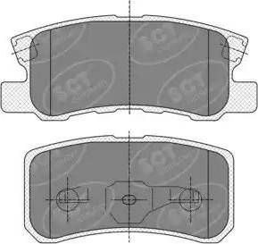 SCT-MANNOL SP 343 PR - Kit pastiglie freno, Freno a disco autozon.pro