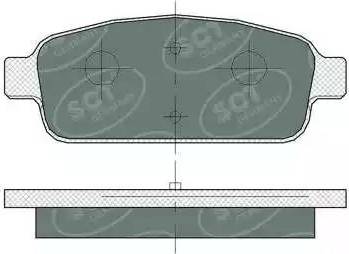 ATE 607264 - Kit pastiglie freno, Freno a disco autozon.pro