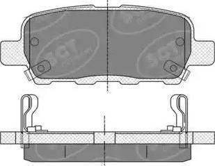 SCT-MANNOL SP 339 PR - Kit pastiglie freno, Freno a disco autozon.pro