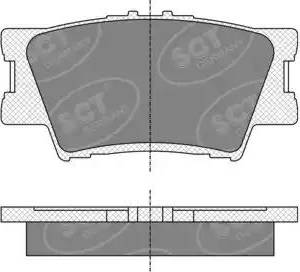 SCT-MANNOL SP 336 PR - Kit pastiglie freno, Freno a disco autozon.pro