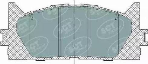 SCT-MANNOL SP 325 PR - Kit pastiglie freno, Freno a disco autozon.pro