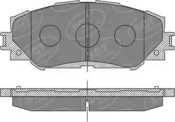 SCT-MANNOL SP 377 PR - Kit pastiglie freno, Freno a disco autozon.pro