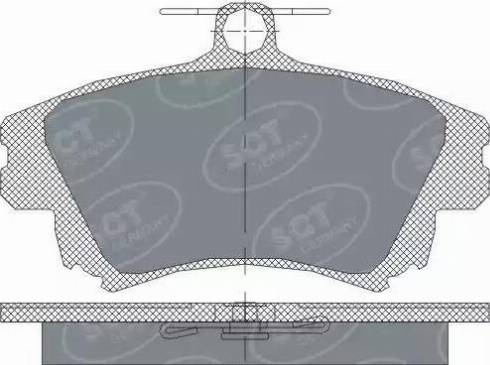 SCT-MANNOL SP 240 PR - Kit pastiglie freno, Freno a disco autozon.pro