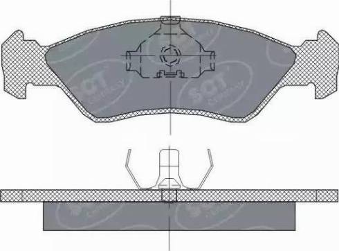 SCT-MANNOL SP 236 PR - Kit pastiglie freno, Freno a disco autozon.pro