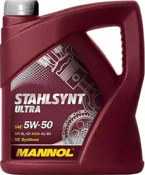 SCT-MANNOL Stahlsynt Ultra 5W-50 - Olio motore autozon.pro