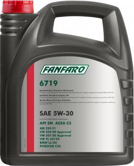 SCT-MANNOL FF6719 - Olio motore autozon.pro