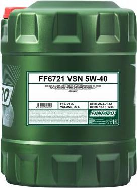 SCT-MANNOL FF6721 - Olio motore autozon.pro