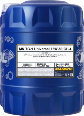 SCT-MANNOL MN8111 - Olio cambio autozon.pro