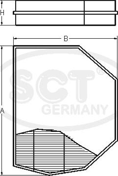 SCT-MANNOL SA 1120 - Filtro, Aria abitacolo autozon.pro