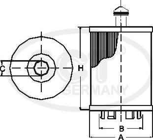 SCT-MANNOL SH 4070 L - Filtro olio autozon.pro