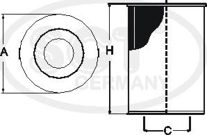 SCT-MANNOL SC 7054 P - Filtro carburante autozon.pro