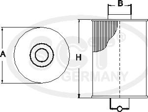 SCT-MANNOL SC 7077 P - Filtro carburante autozon.pro