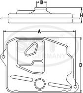 SCT-MANNOL SG 1720 - Filtro idraulico, Cambio automatico autozon.pro