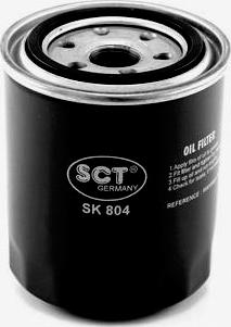 SCT-MANNOL SK 804 - Filtro olio autozon.pro