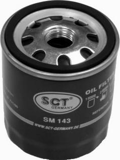 SCT-MANNOL SM 143 - Filtro olio autozon.pro