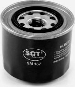 SCT-MANNOL SM 167 - Filtro olio autozon.pro