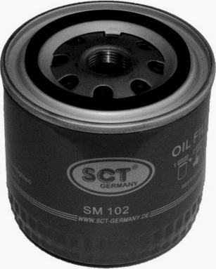 SCT-MANNOL SM 102 - Filtro olio autozon.pro