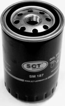 SCT-MANNOL SM 187 - Filtro olio autozon.pro