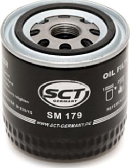 SCT-MANNOL SM 179 - Filtro olio autozon.pro