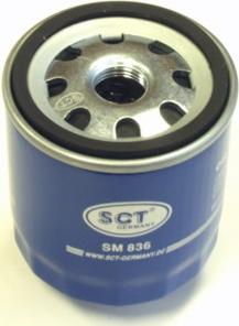 SCT-MANNOL SM 836 - Filtro olio autozon.pro