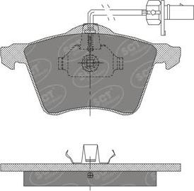 SCT-MANNOL SP 402 PR - Kit pastiglie freno, Freno a disco autozon.pro