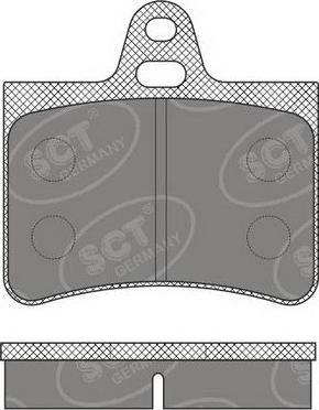 SCT-MANNOL SP 635 PR - Kit pastiglie freno, Freno a disco autozon.pro