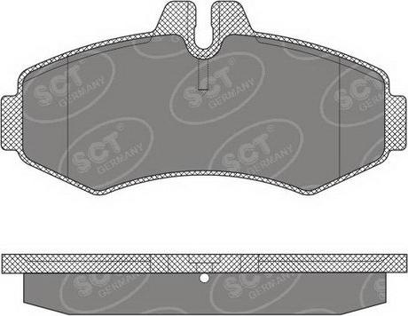 SCT-MANNOL SP 624 PR - Kit pastiglie freno, Freno a disco autozon.pro