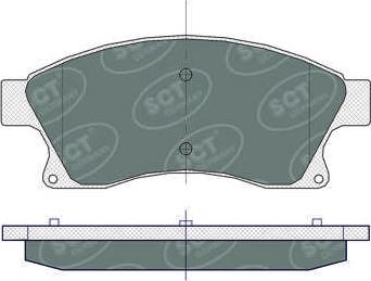 SCT-MANNOL SP 359 PR - Kit pastiglie freno, Freno a disco autozon.pro