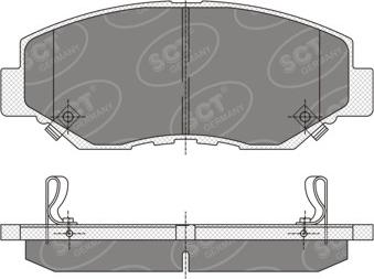 BOSCH 0 986 AB2 173 - Kit pastiglie freno, Freno a disco autozon.pro