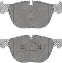 SCT-MANNOL SP 356 PR - Kit pastiglie freno, Freno a disco autozon.pro