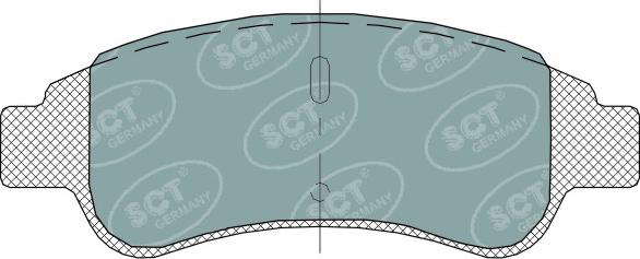 SCT-MANNOL SP 314 PR - Kit pastiglie freno, Freno a disco autozon.pro