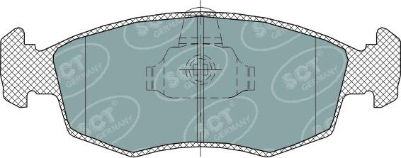 SCT-MANNOL SP 315 PR - Kit pastiglie freno, Freno a disco autozon.pro