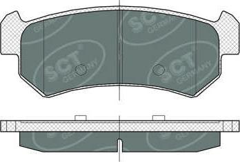 SCT-MANNOL SP 376 PR - Kit pastiglie freno, Freno a disco autozon.pro