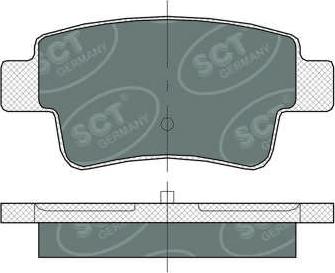 SCT-MANNOL SP 378 PR - Kit pastiglie freno, Freno a disco autozon.pro