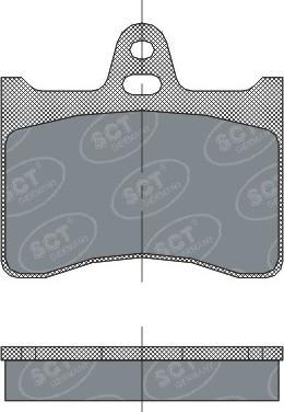 SCT-MANNOL SP 297 PR - Kit pastiglie freno, Freno a disco autozon.pro