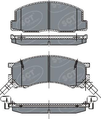 BENDIX 572342 - Kit pastiglie freno, Freno a disco autozon.pro