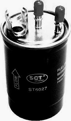 SCT-MANNOL ST 6027 - Filtro carburante autozon.pro