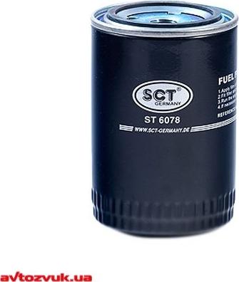 SCT-MANNOL ST 6078 - Filtro carburante autozon.pro